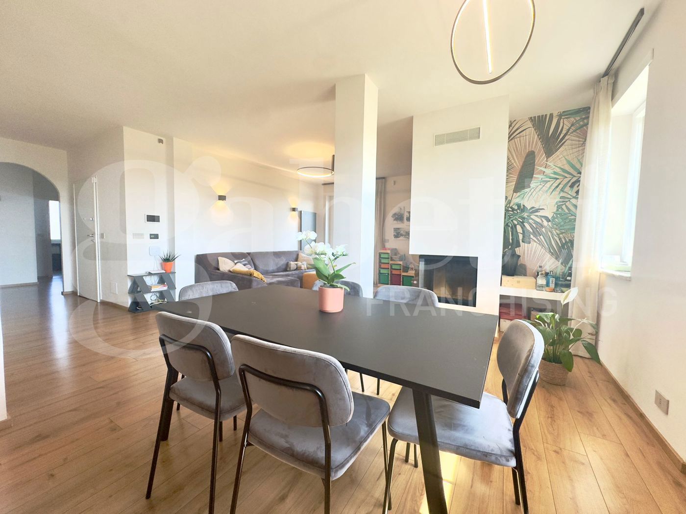 Appartamento con giardino a Bruino