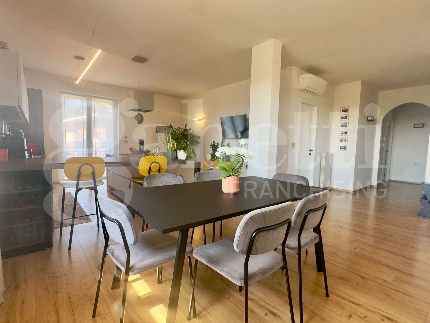 Appartamento con giardino a Bruino