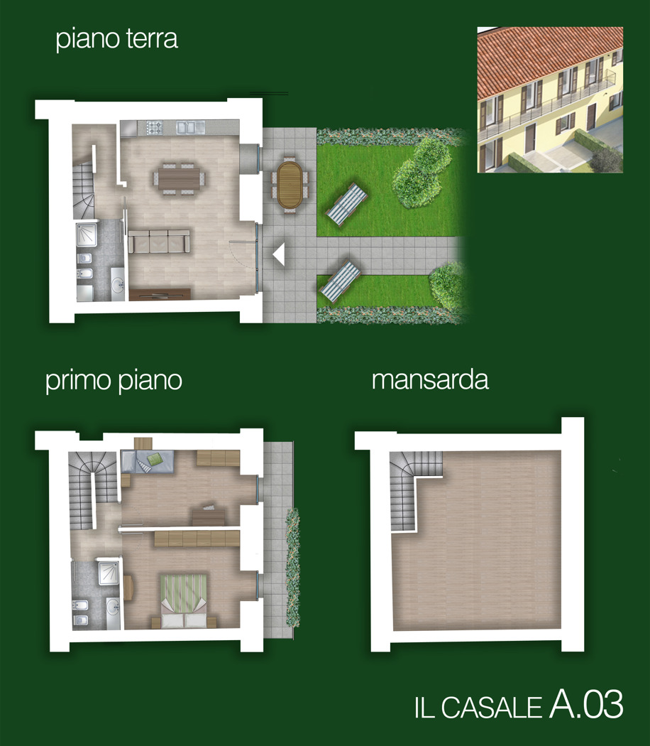 Villa con giardino a Sangano