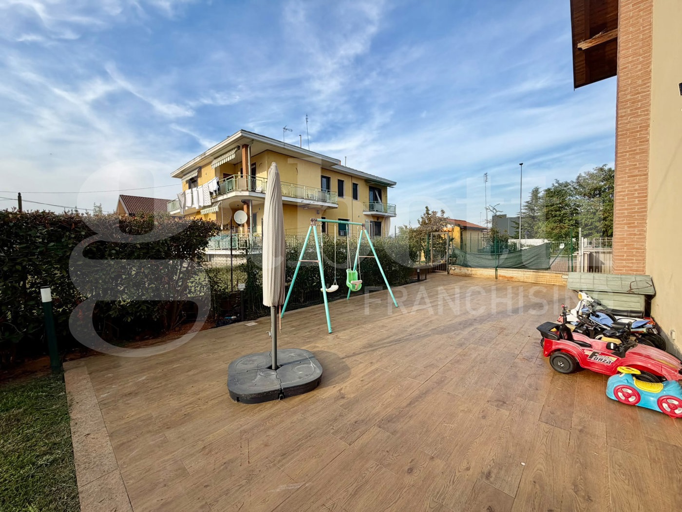 Quadrilocale con giardino a Piossasco