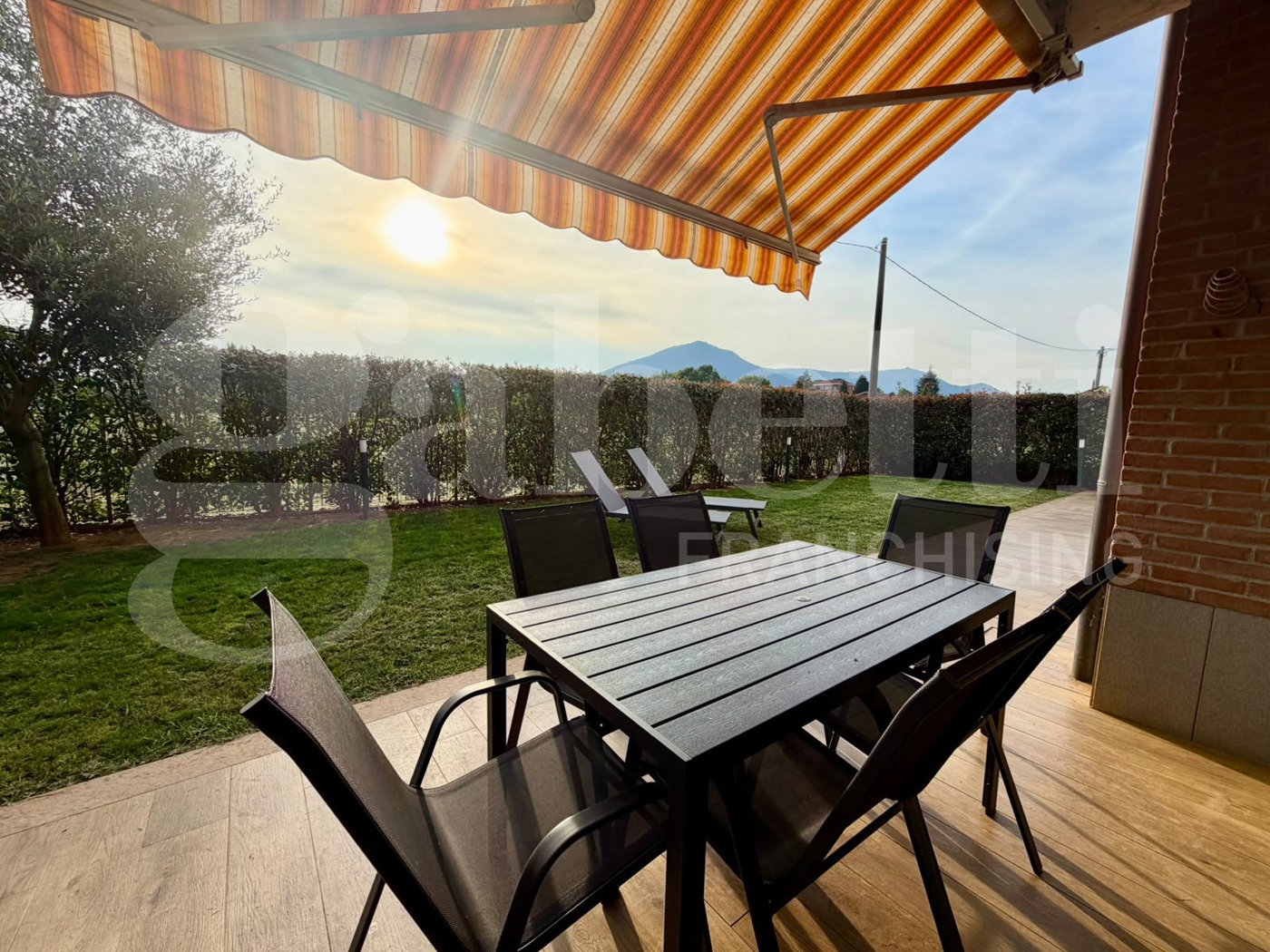 Quadrilocale con giardino a Piossasco
