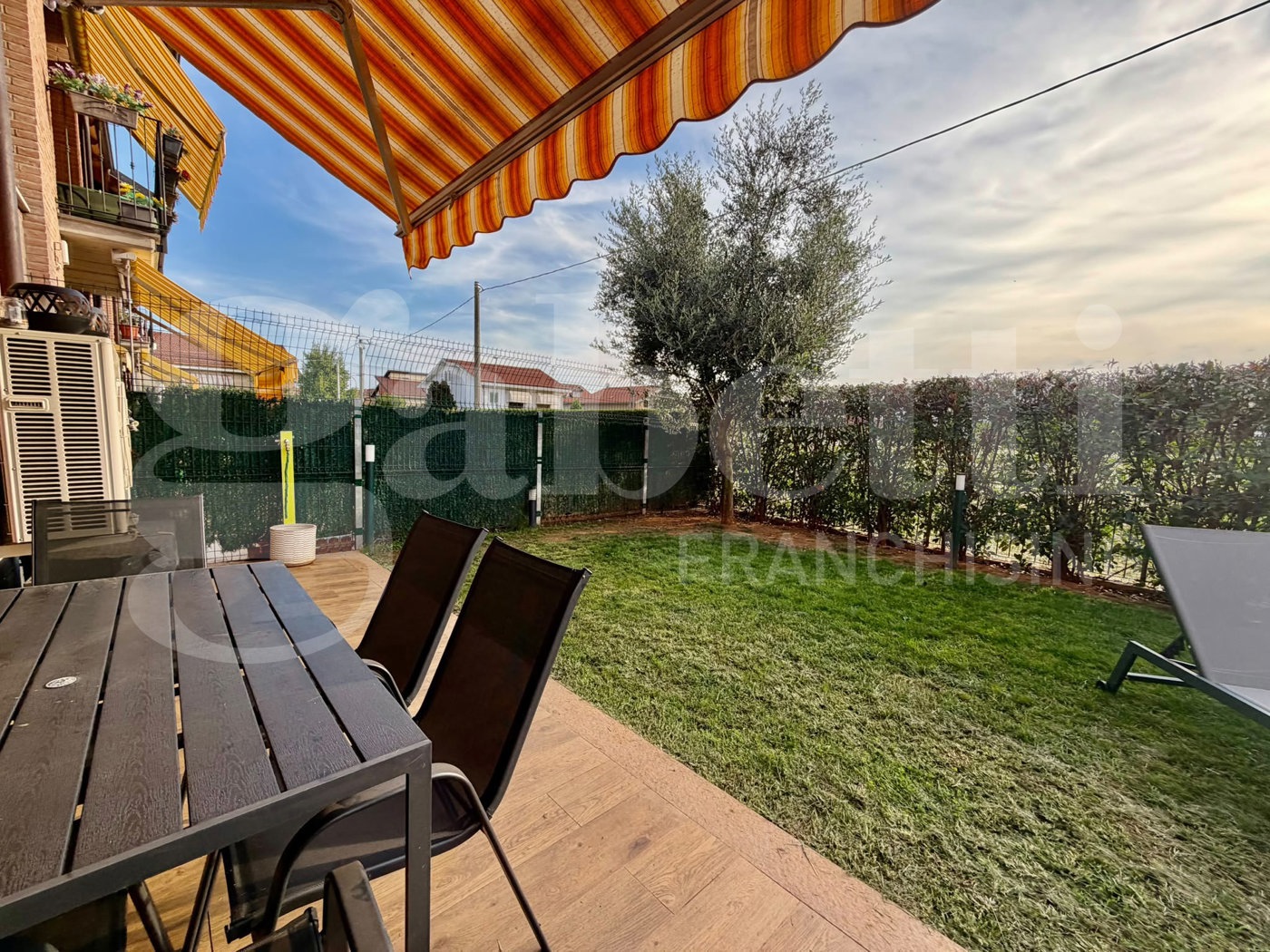 Quadrilocale con giardino a Piossasco