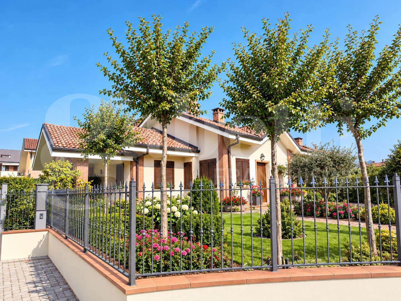 Villa con giardino a Bruino