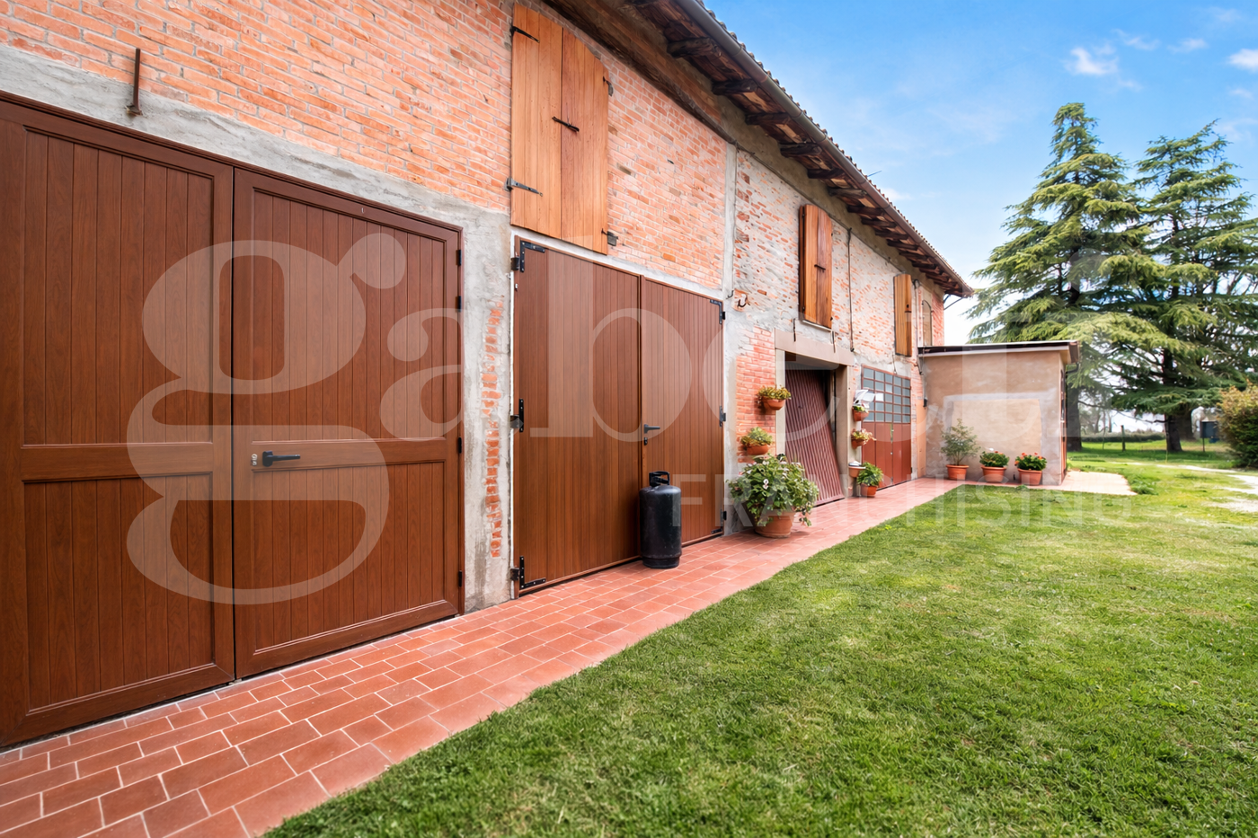 Appartamento con giardino a Sala Bolognese