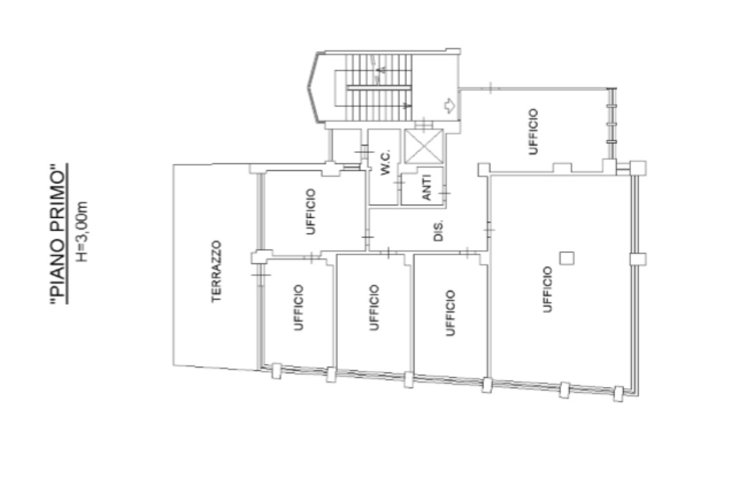 Ufficio con terrazzo a Pesaro