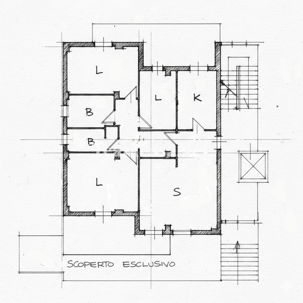 Quadrilocale con giardino a Pesaro