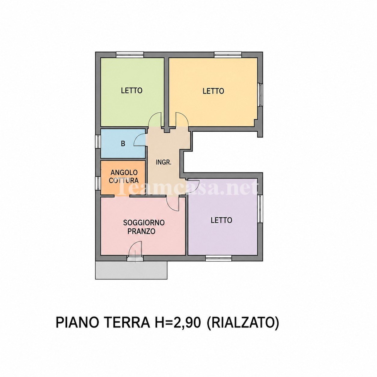 Quadrilocale in vendita a Pesaro