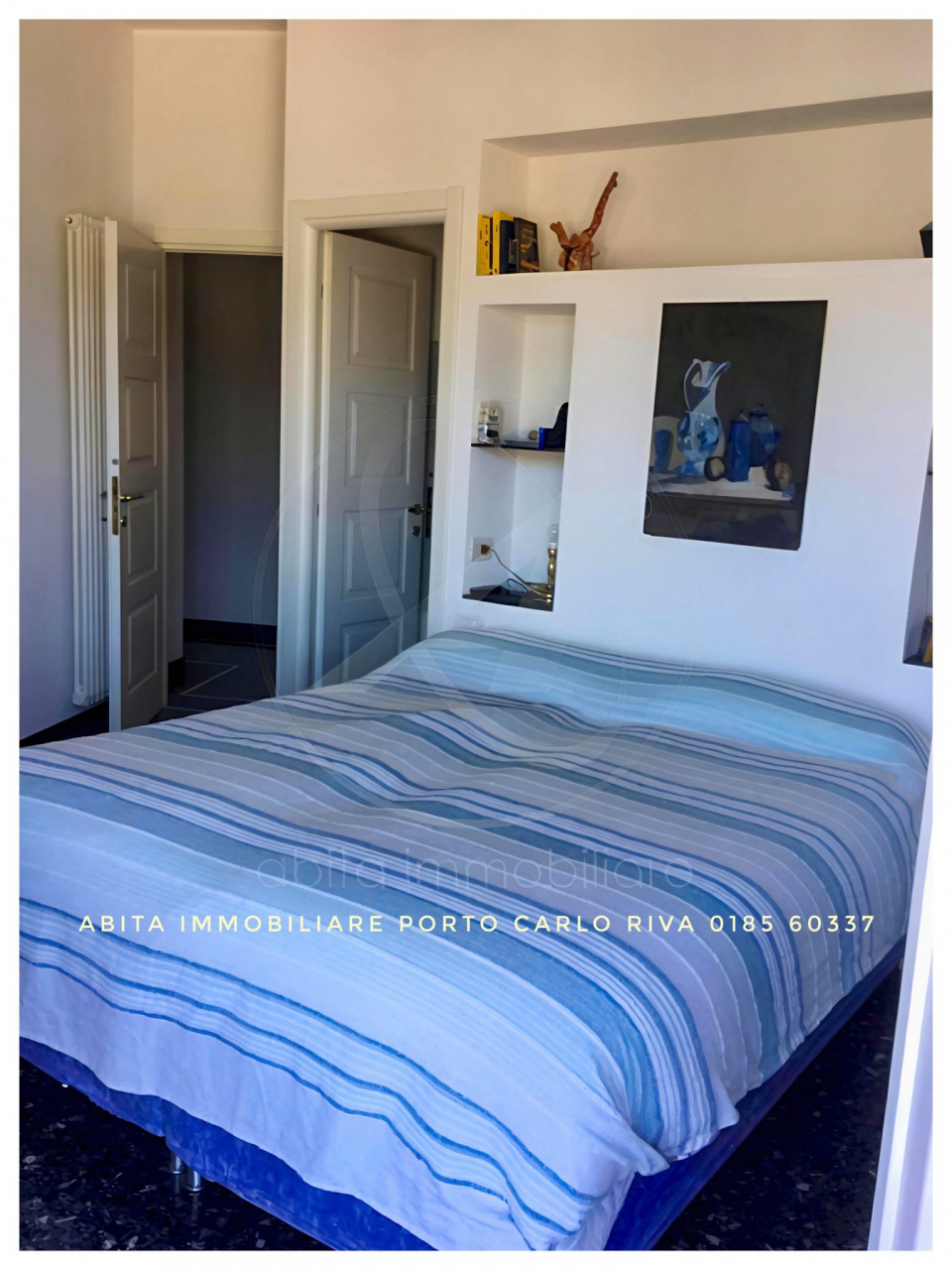 Trilocale arredato in affitto a Rapallo