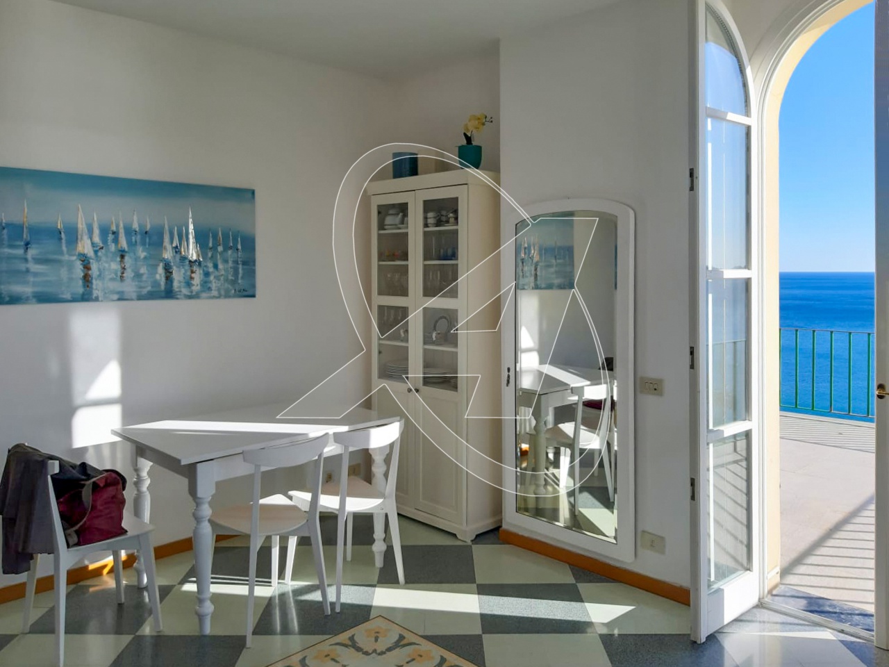 Trilocale arredato in affitto in via aurelia, Zoagli