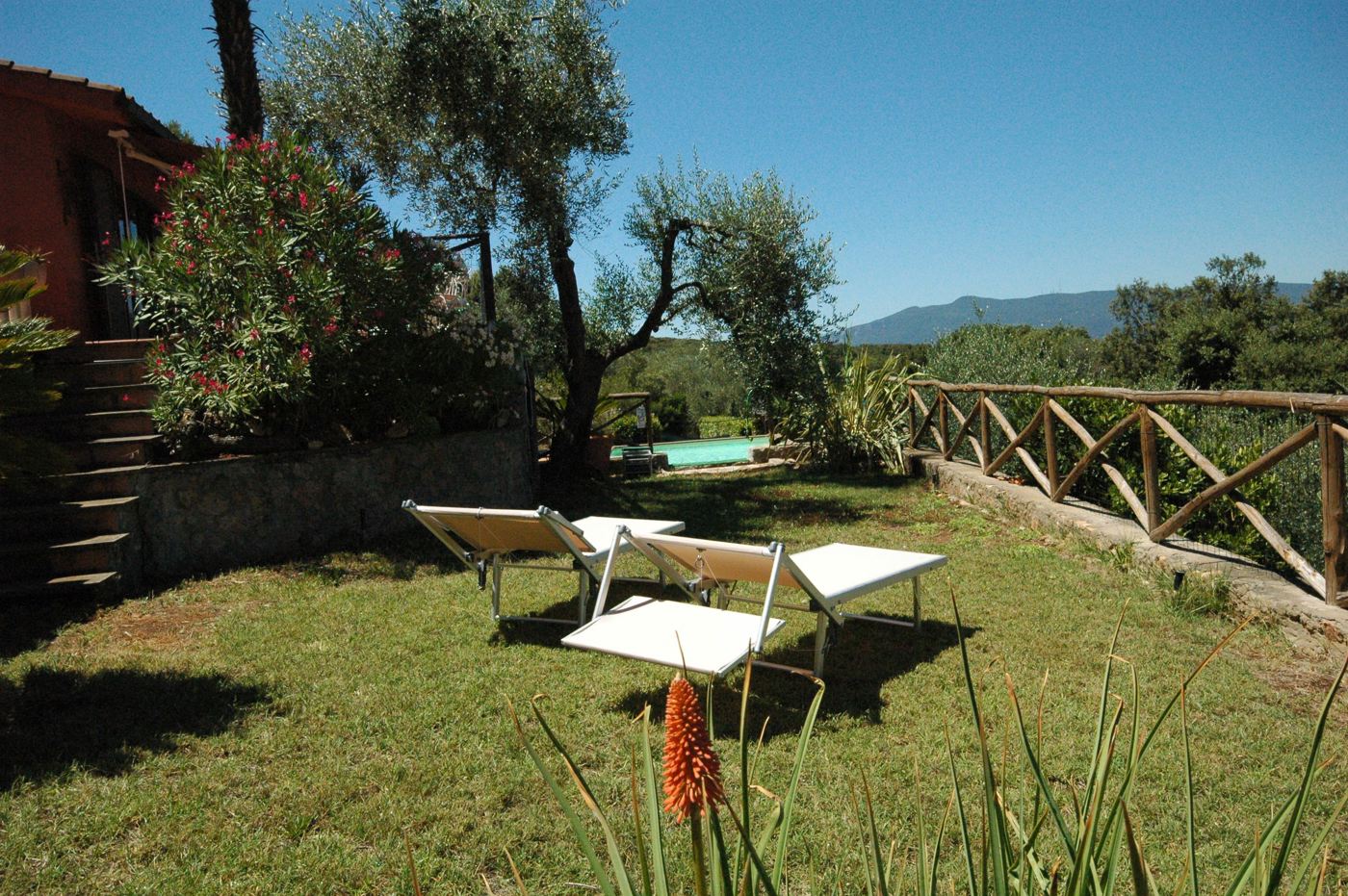 Villa con giardino a Orbetello