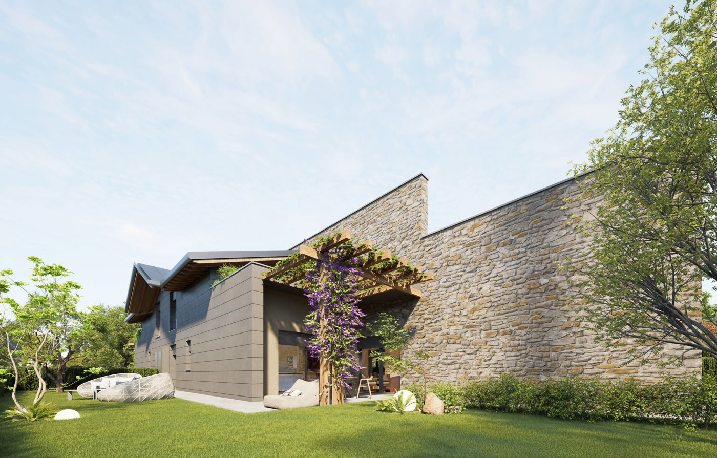 Villa Bifamiliare con giardino a Cant