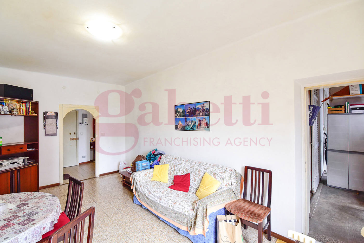 Trilocale con giardino a Cant�
