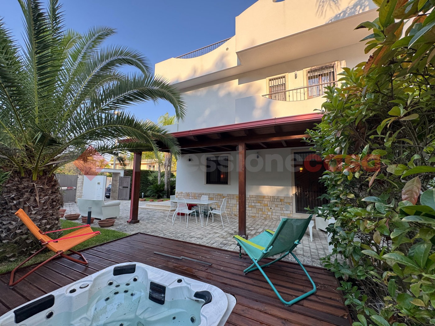 Villa con giardino a Pulsano