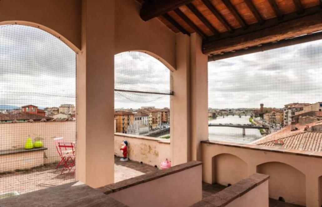 Trilocale arredato in affitto, Pisa santa maria