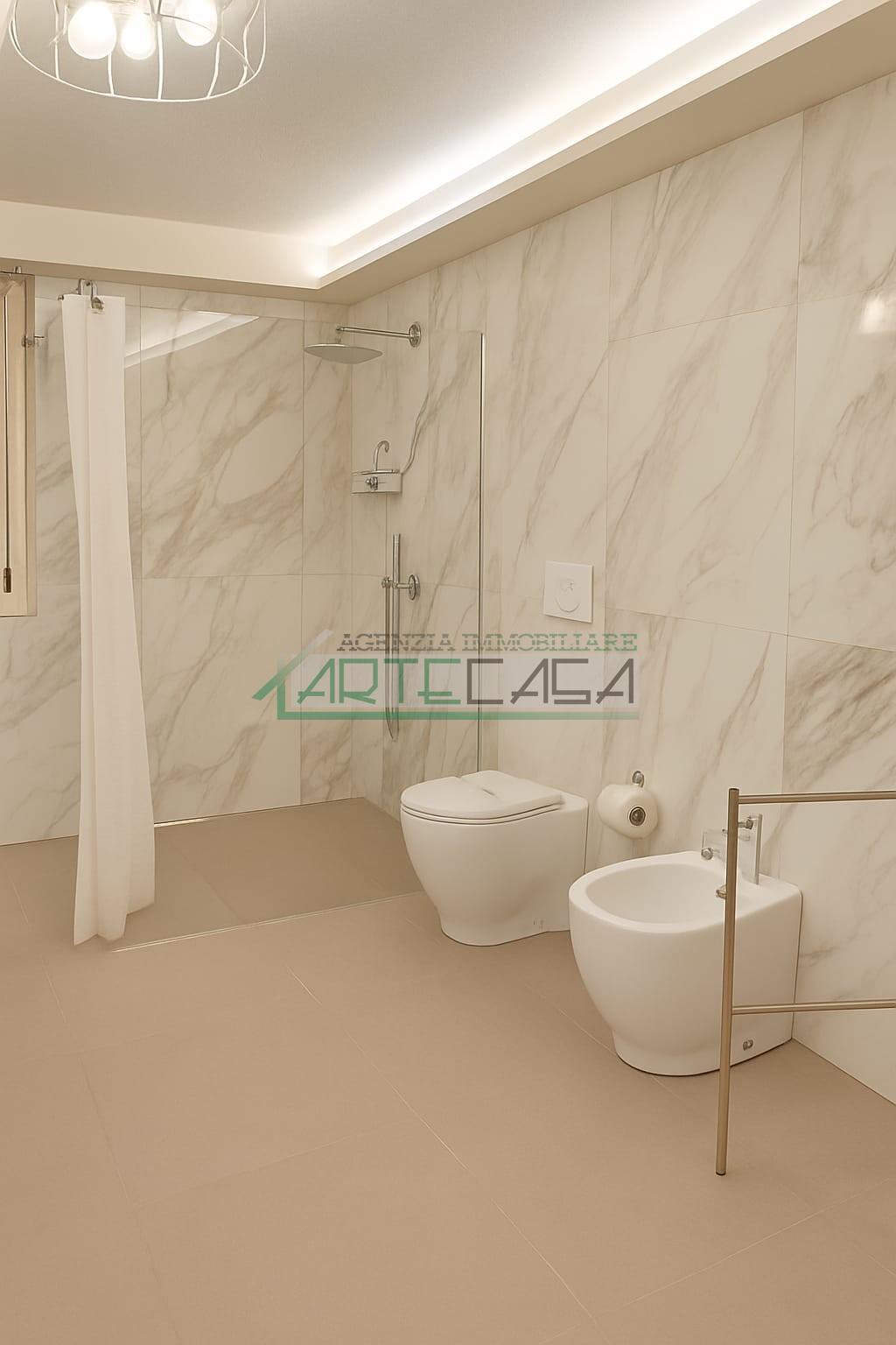 Trilocale con terrazzo a Cascina