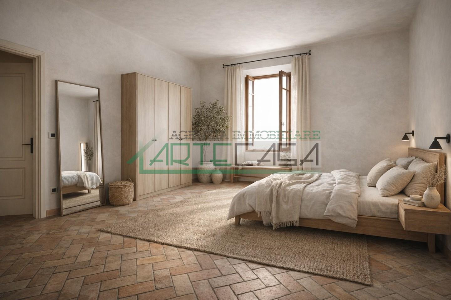 Quadrilocale in vendita, Calci la corte