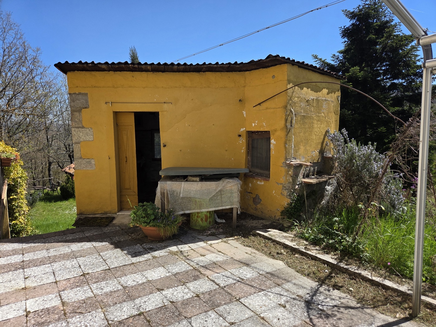 Trilocale con giardino a Camugnano
