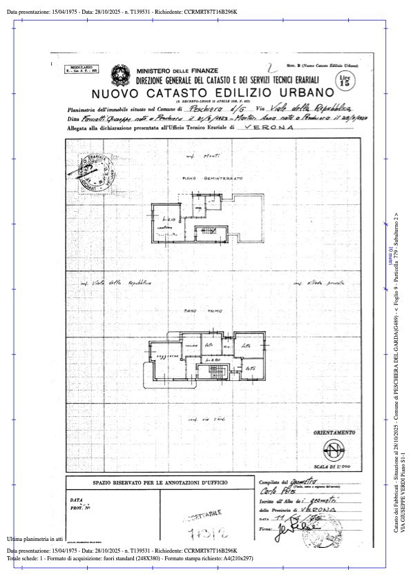 Villa con giardino a Peschiera del Garda