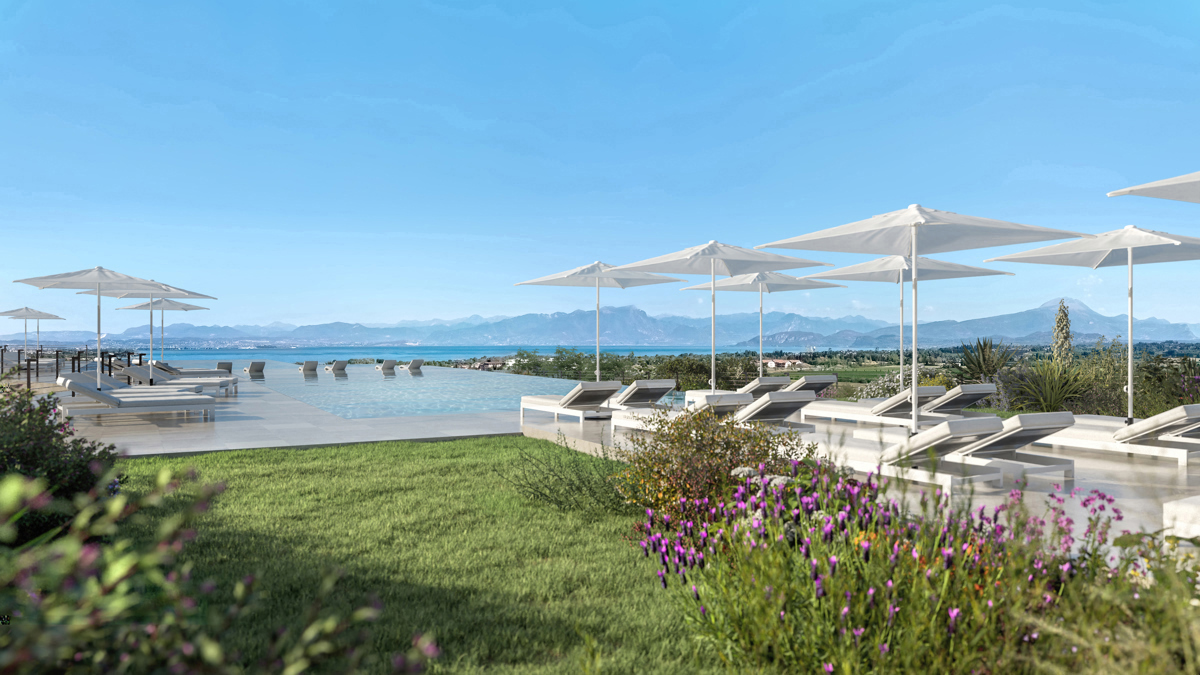 Trilocale vista lago a Peschiera del Garda