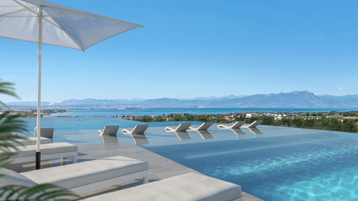 Trilocale vista lago a Castelnuovo del Garda