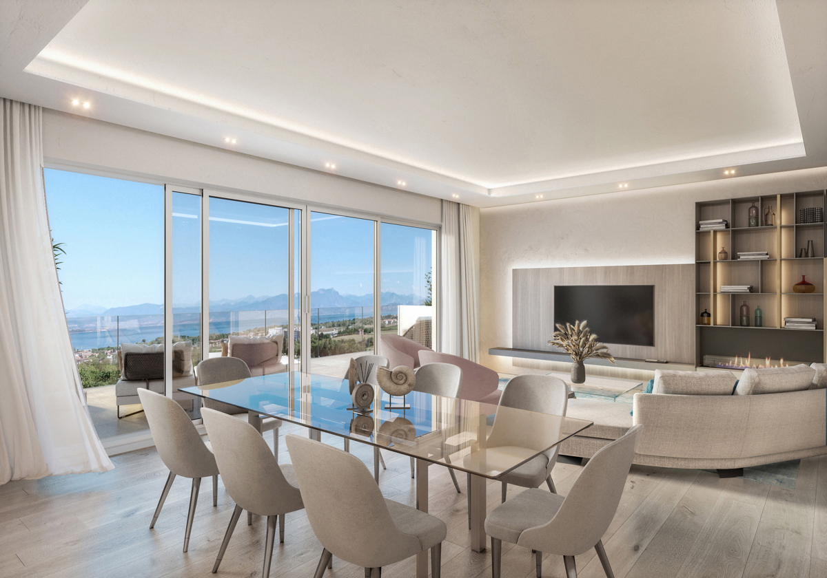 Trilocale vista lago a Castelnuovo del Garda