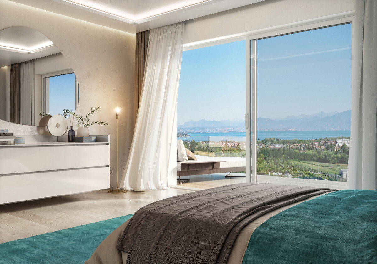 Trilocale vista lago a Castelnuovo del Garda