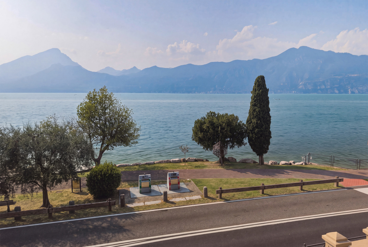 Trilocale con giardino a Torri del Benaco
