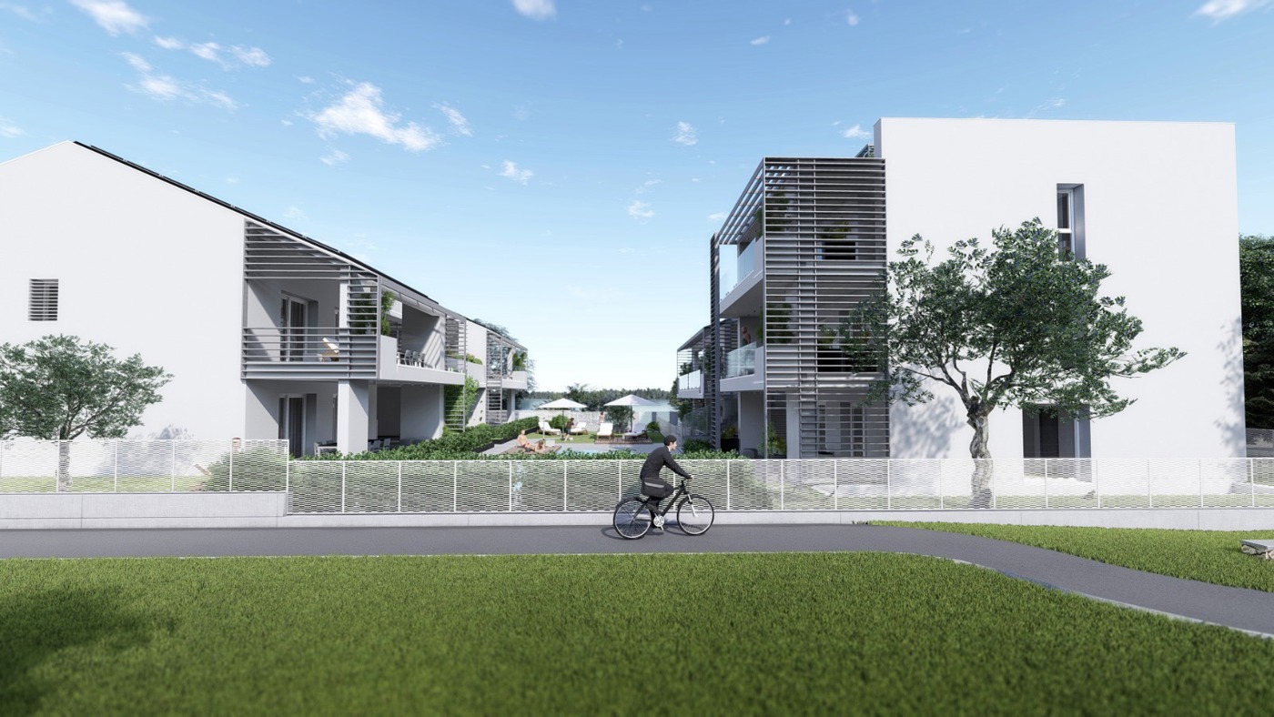 Trilocale con giardino a Peschiera del Garda