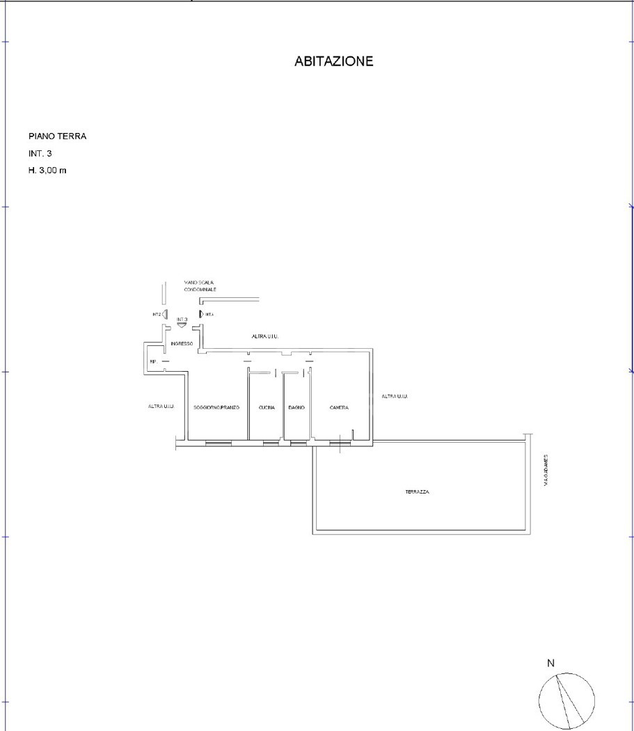 Trilocale da ristrutturare a Roma