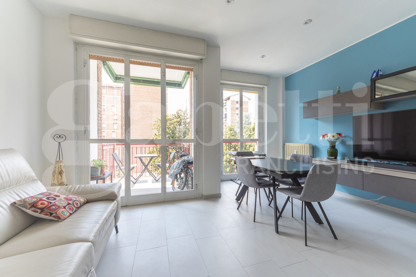 Trilocale ristrutturato a Milano