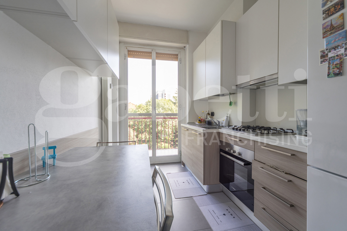 Trilocale ristrutturato a Milano