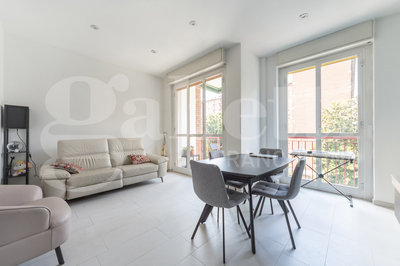 Trilocale ristrutturato a Milano