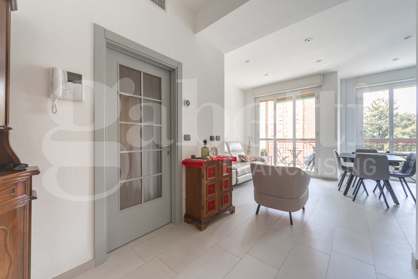 Trilocale ristrutturato a Milano