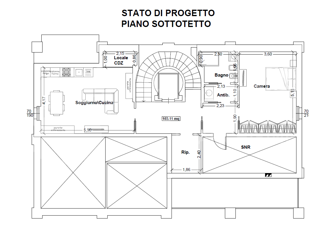 Bilocale con box doppio a Rozzano