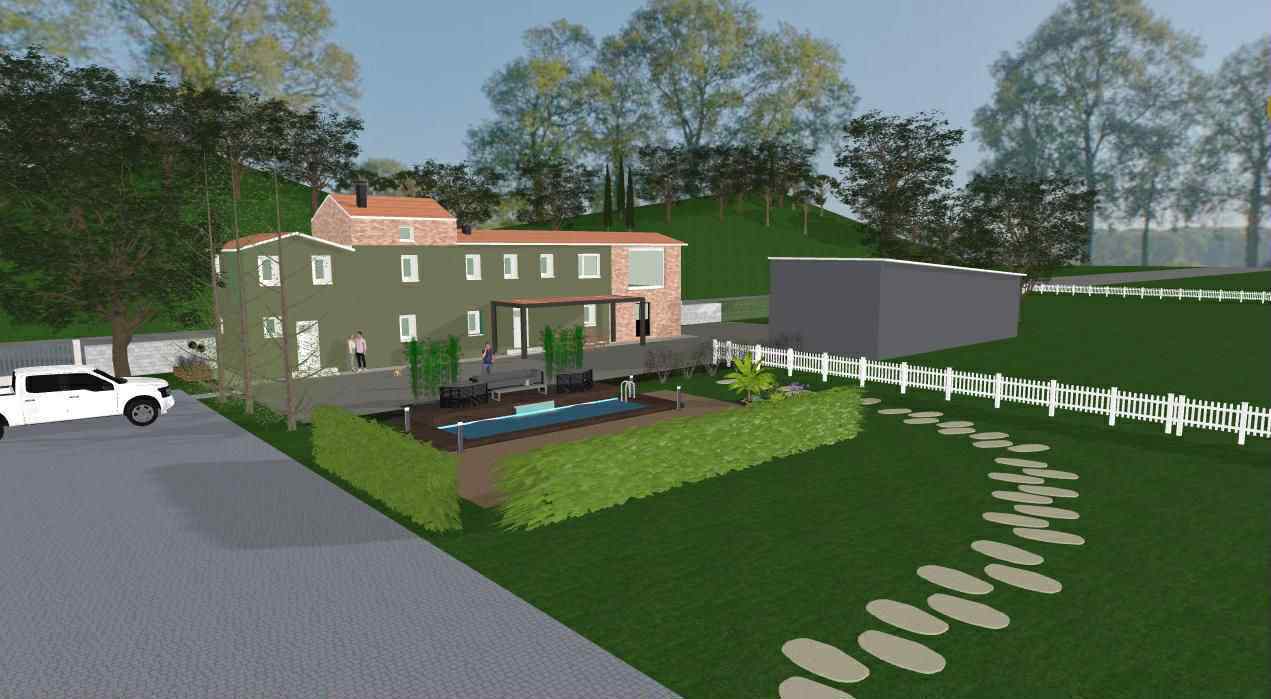 Rustico con giardino a Mont� Beccaria