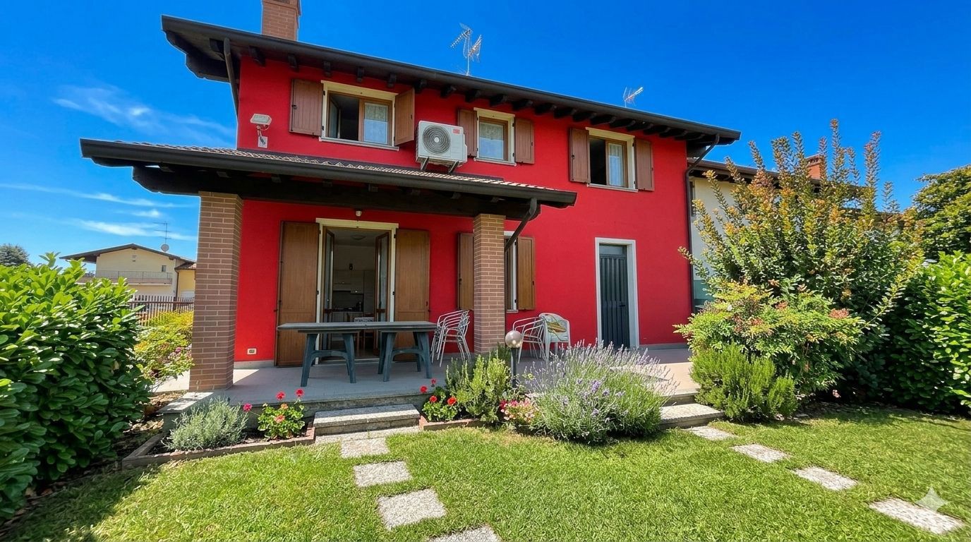 Villa con giardino a San Cipriano Po