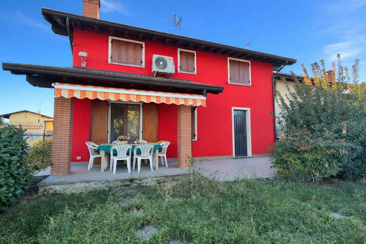 Villa con giardino a San Cipriano Po