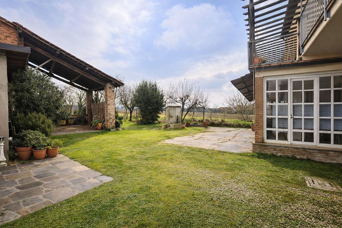 Casa indipendente con giardino a Campospinoso