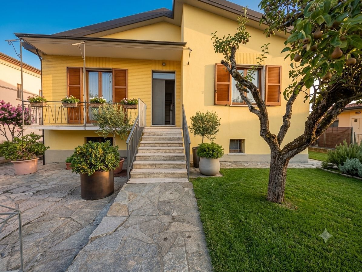 Villa con giardino a Santa Maria della Versa
