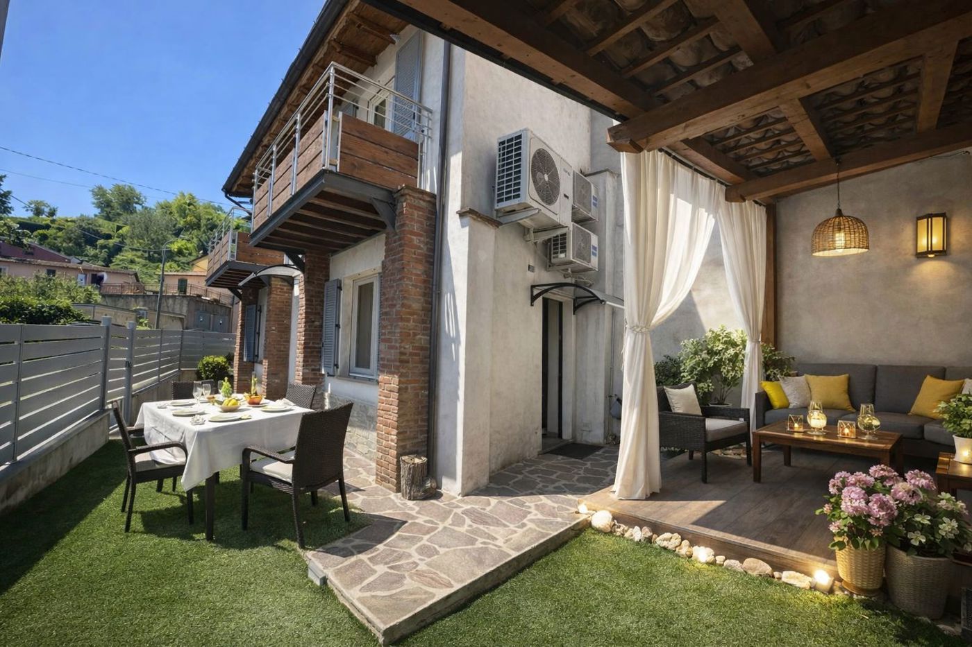 Rustico con giardino a Mont� Beccaria