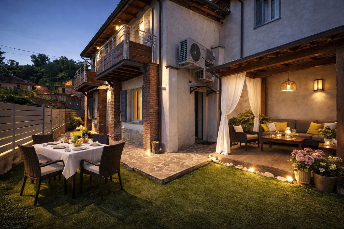Rustico con giardino a Mont� Beccaria