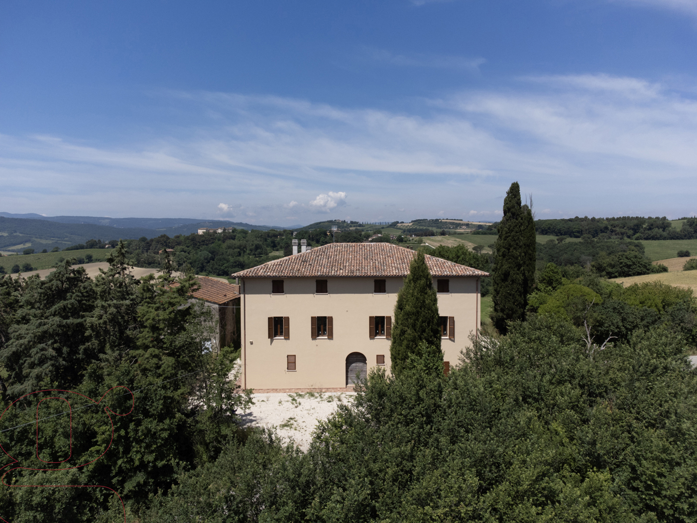 Quadrilocale con box doppio a Todi