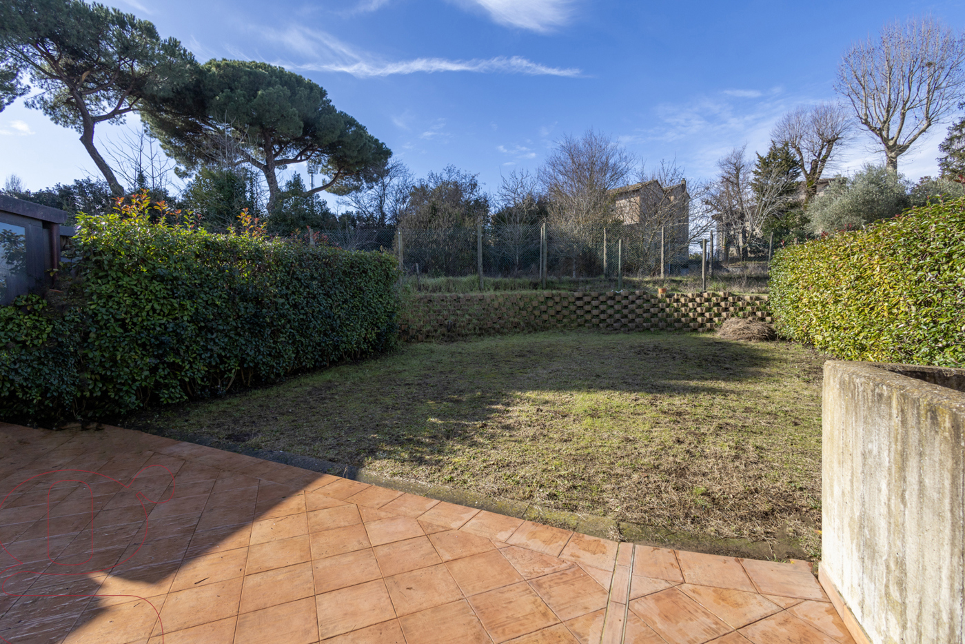 Appartamento con giardino a Orvieto