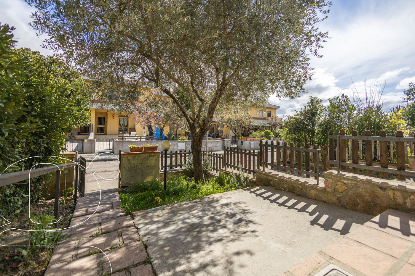 Bilocale con giardino a Monte Castello di Vibio