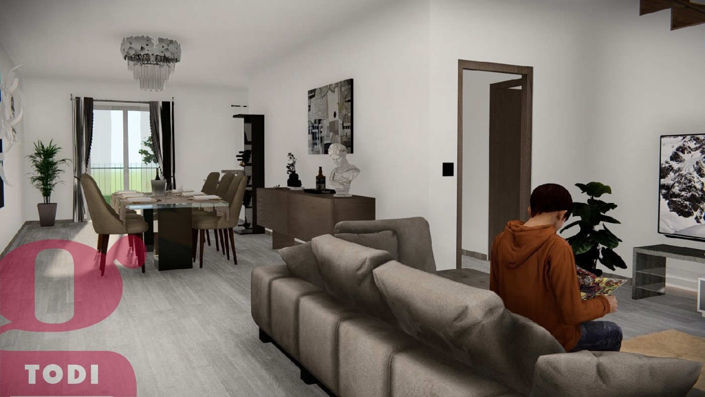 Villa Bifamiliare con giardino a Todi