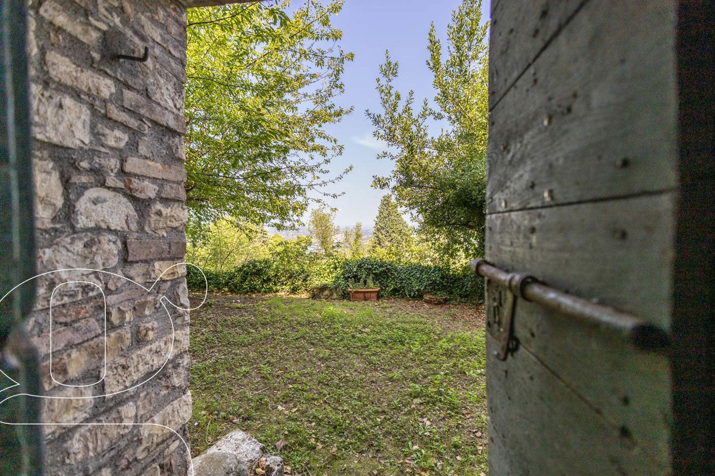 Appartamento con giardino a Todi