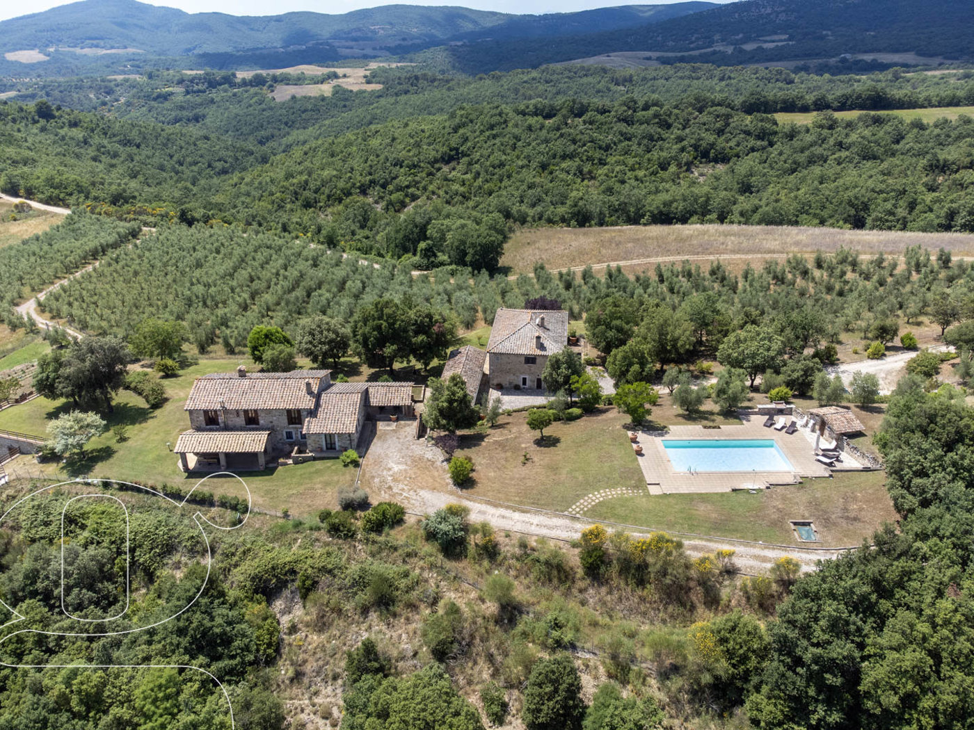 Rustico con giardino a Orvieto