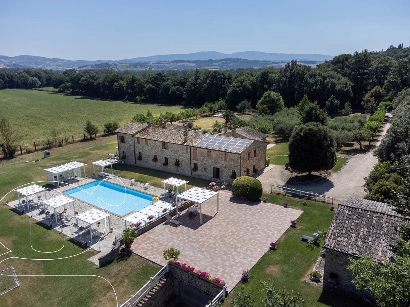 Rustico con giardino a Todi