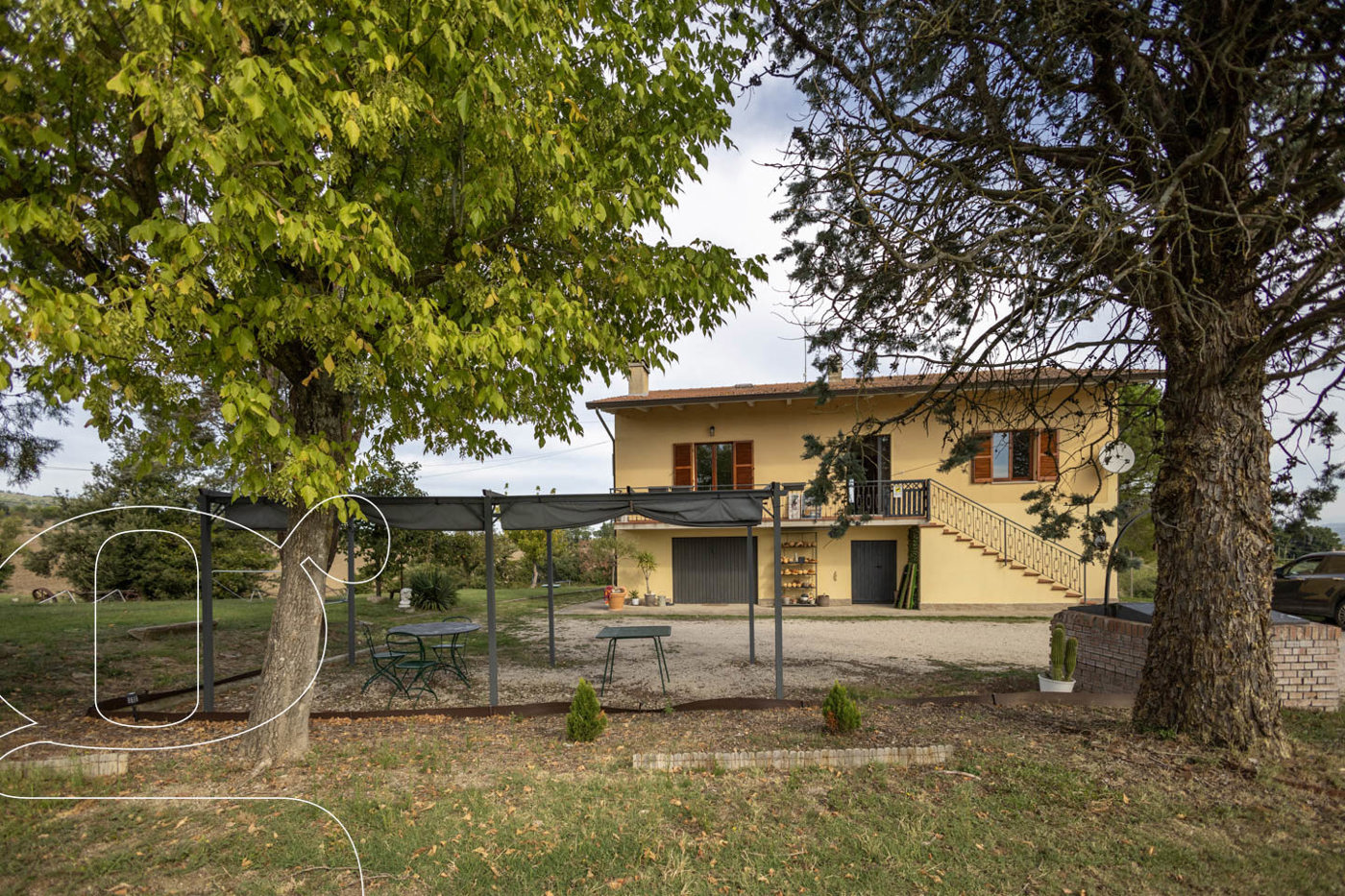 Appartamento con giardino a Fratta Todina
