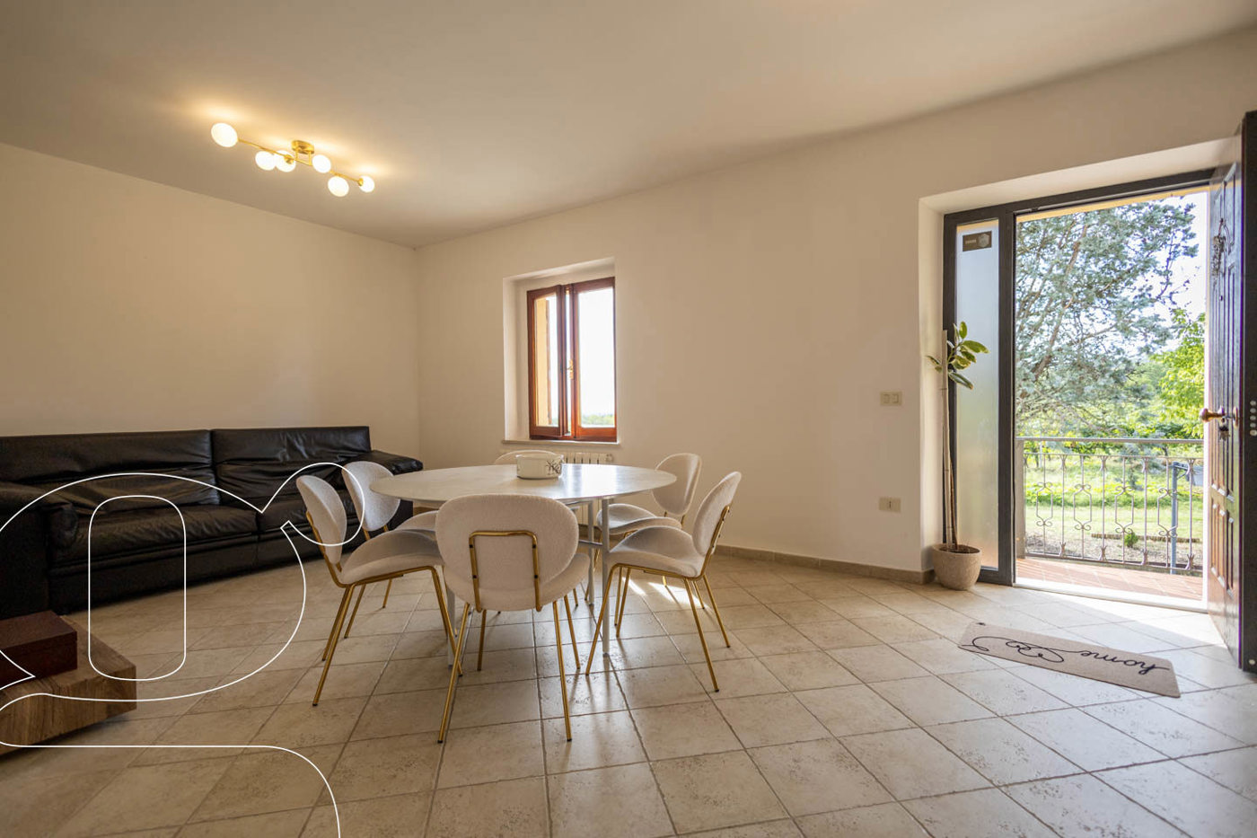 Appartamento con giardino a Fratta Todina